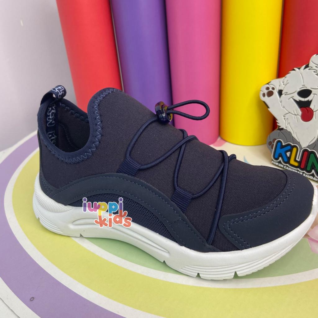 TENIS KLIN NEW SPORT KIDS AZUL MARINHO