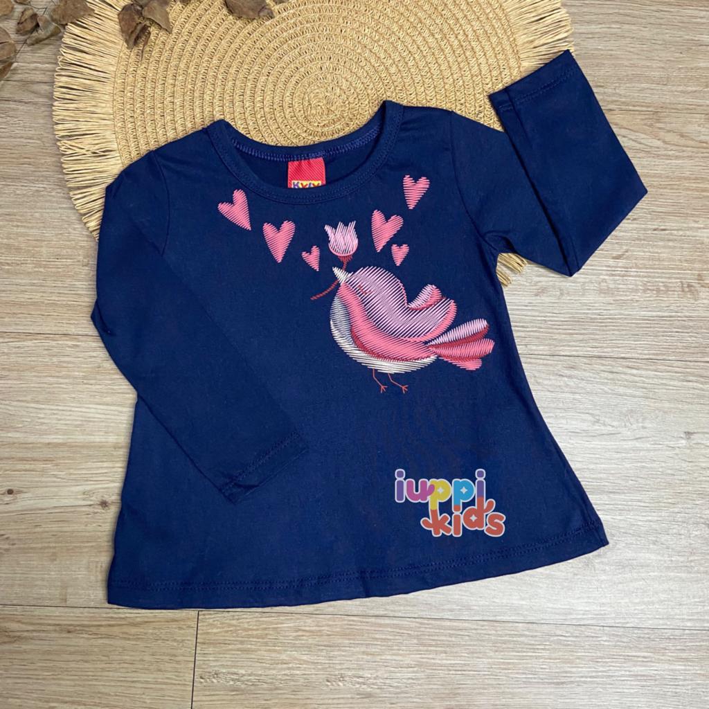 BLUSA MEIA ESTAÇAO KYLY PASSARINHO