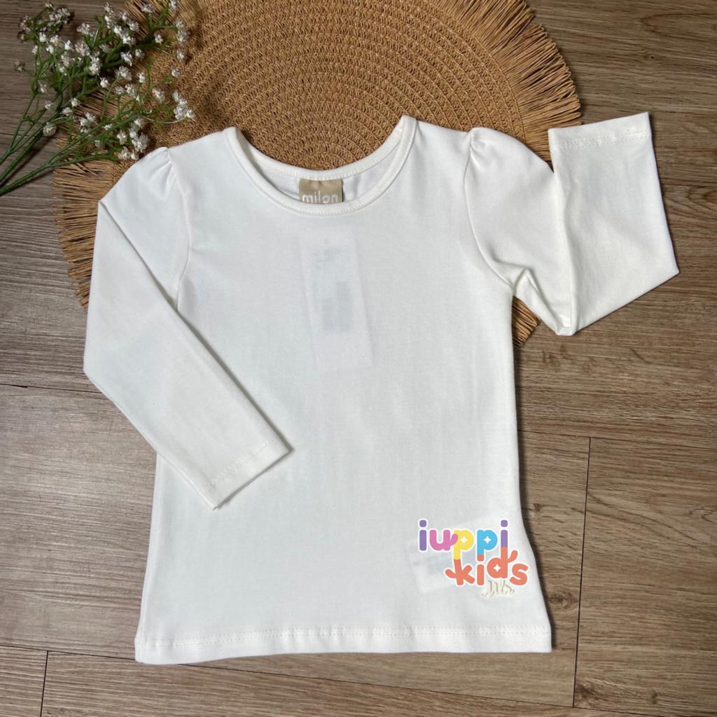 BLUSA MEIA ESTAÇAO MILON OFF WHITE