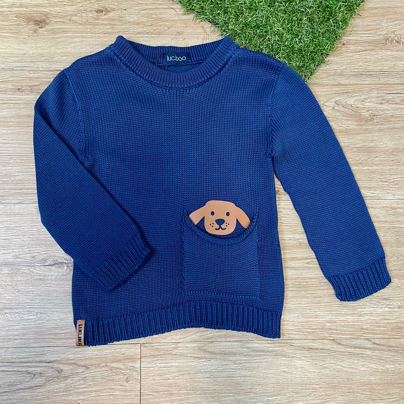 BLUSAO TRICOT LUC.BOO CACHORRINHO