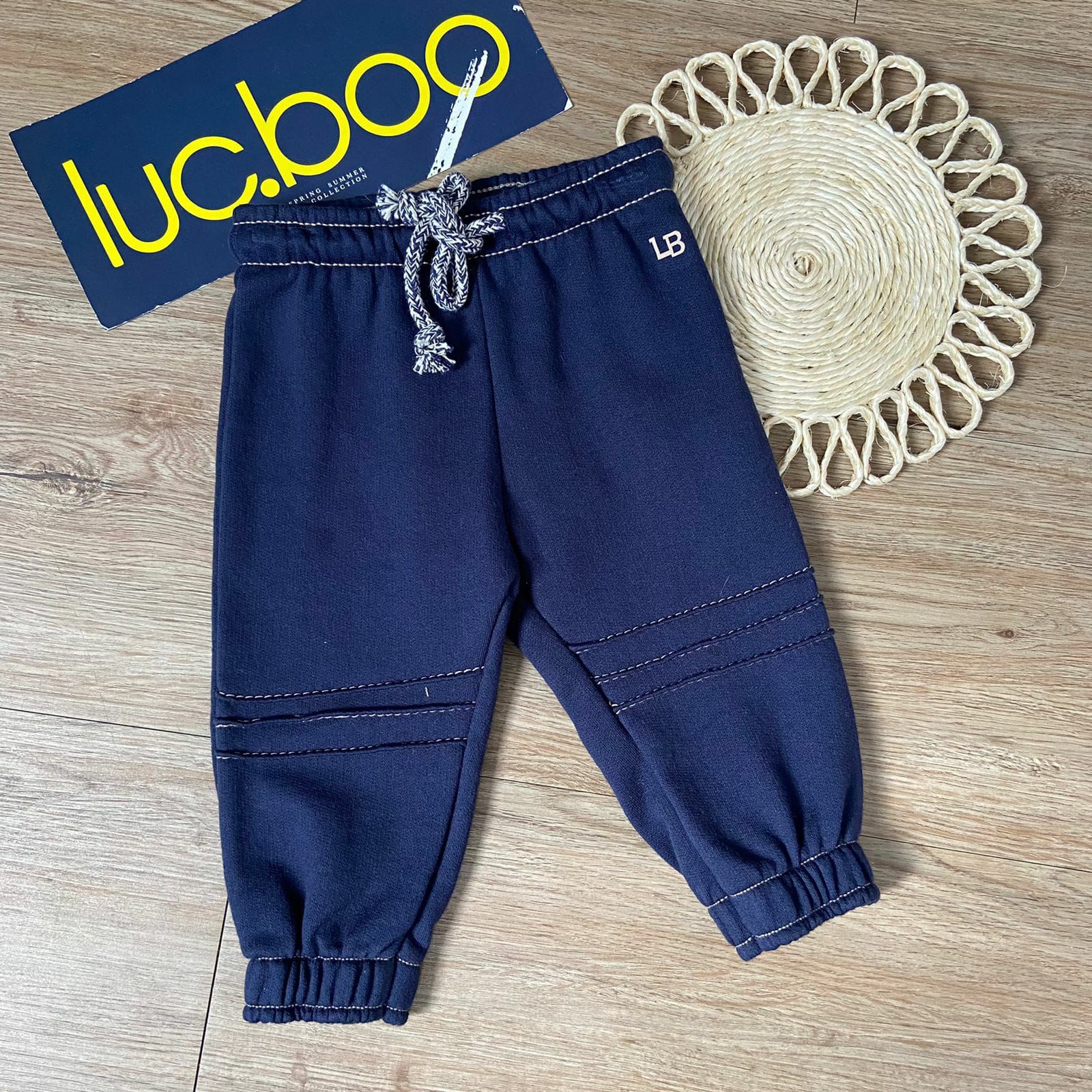 CALCA JOGGER LUC.BOO AZUL MARINHO