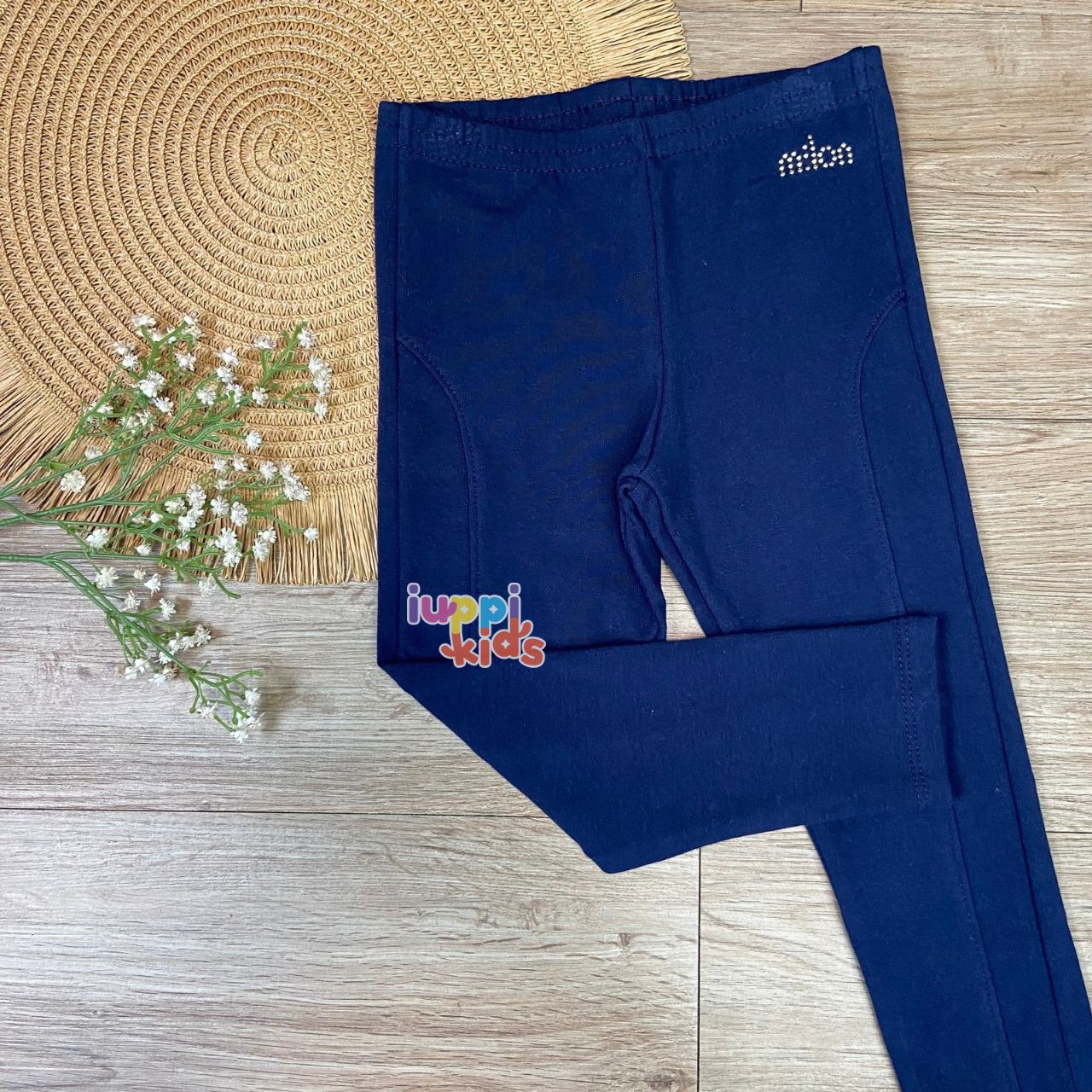 CALÇA LEGGING MILON PELUCIADA, AZUL MARINHO