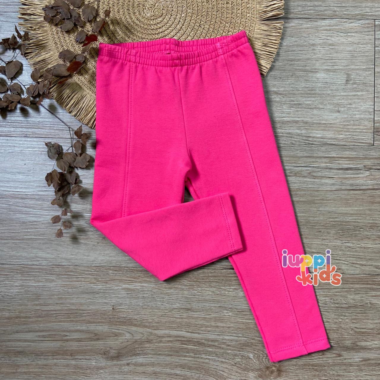 CALÇA LEGGING KYLY PELUCIADA, ROSA CARMIM 