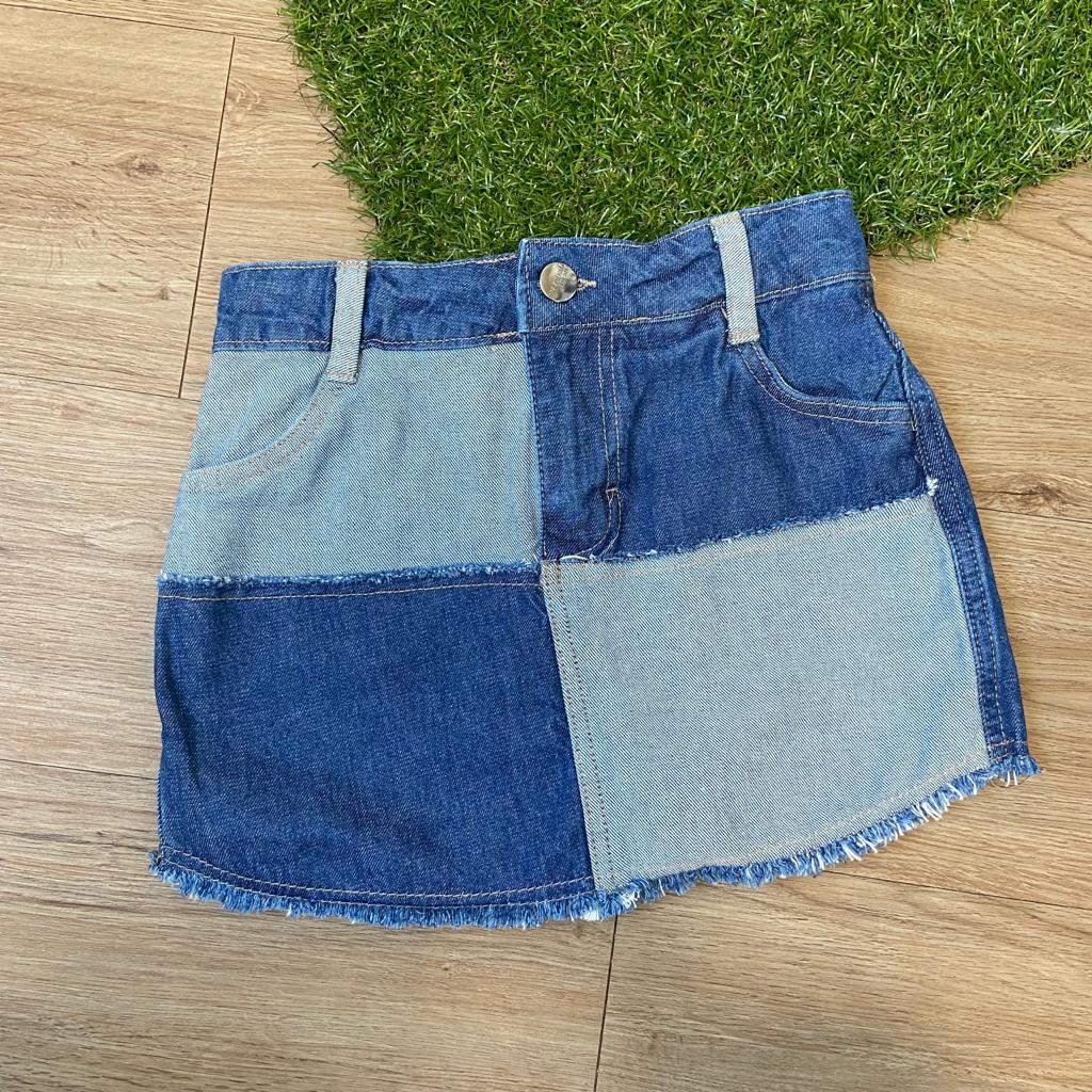 SHORT SAIA JEANS DUAS CORES LILIMOON