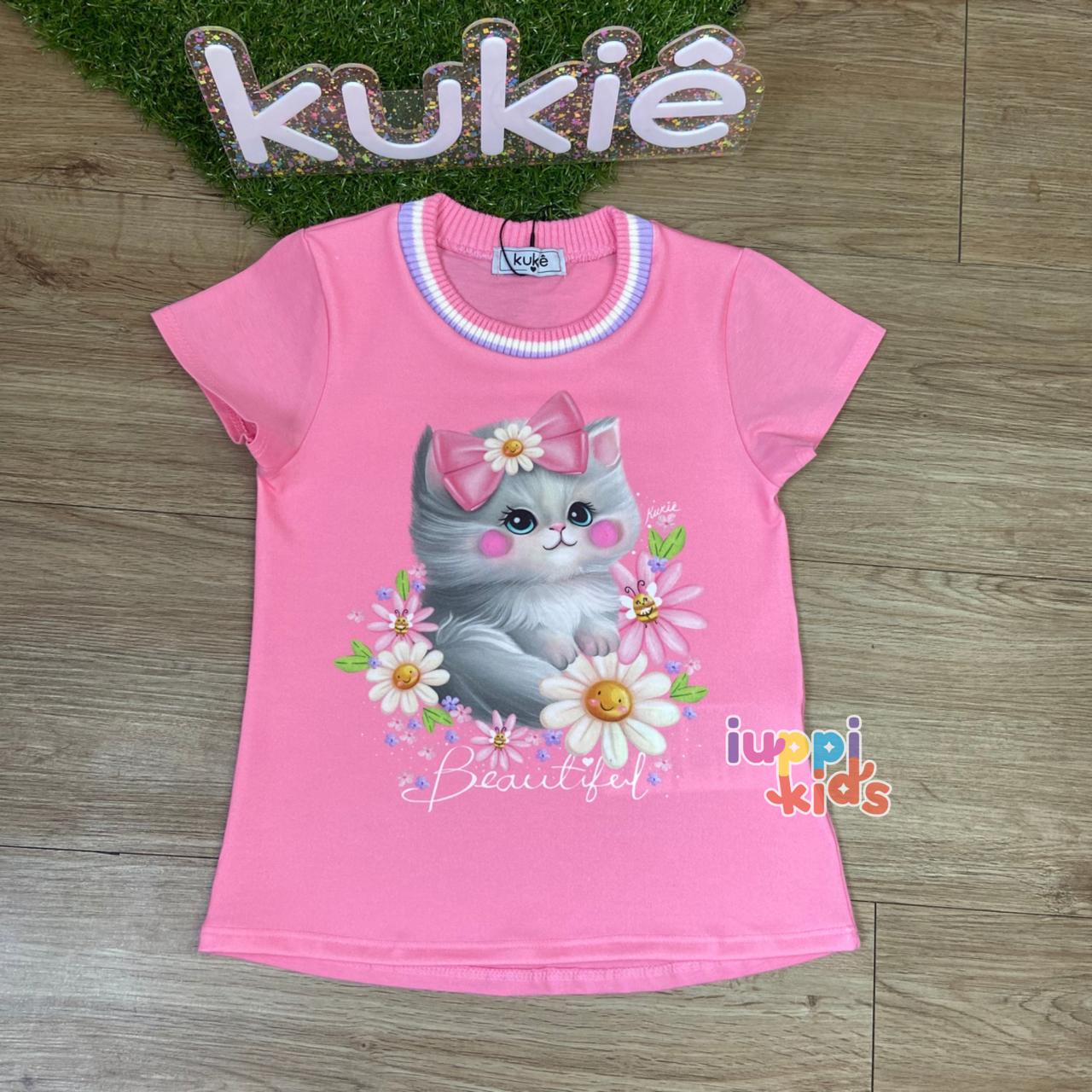 BLUSA KUKIE GATINHO BEAUTIFUL