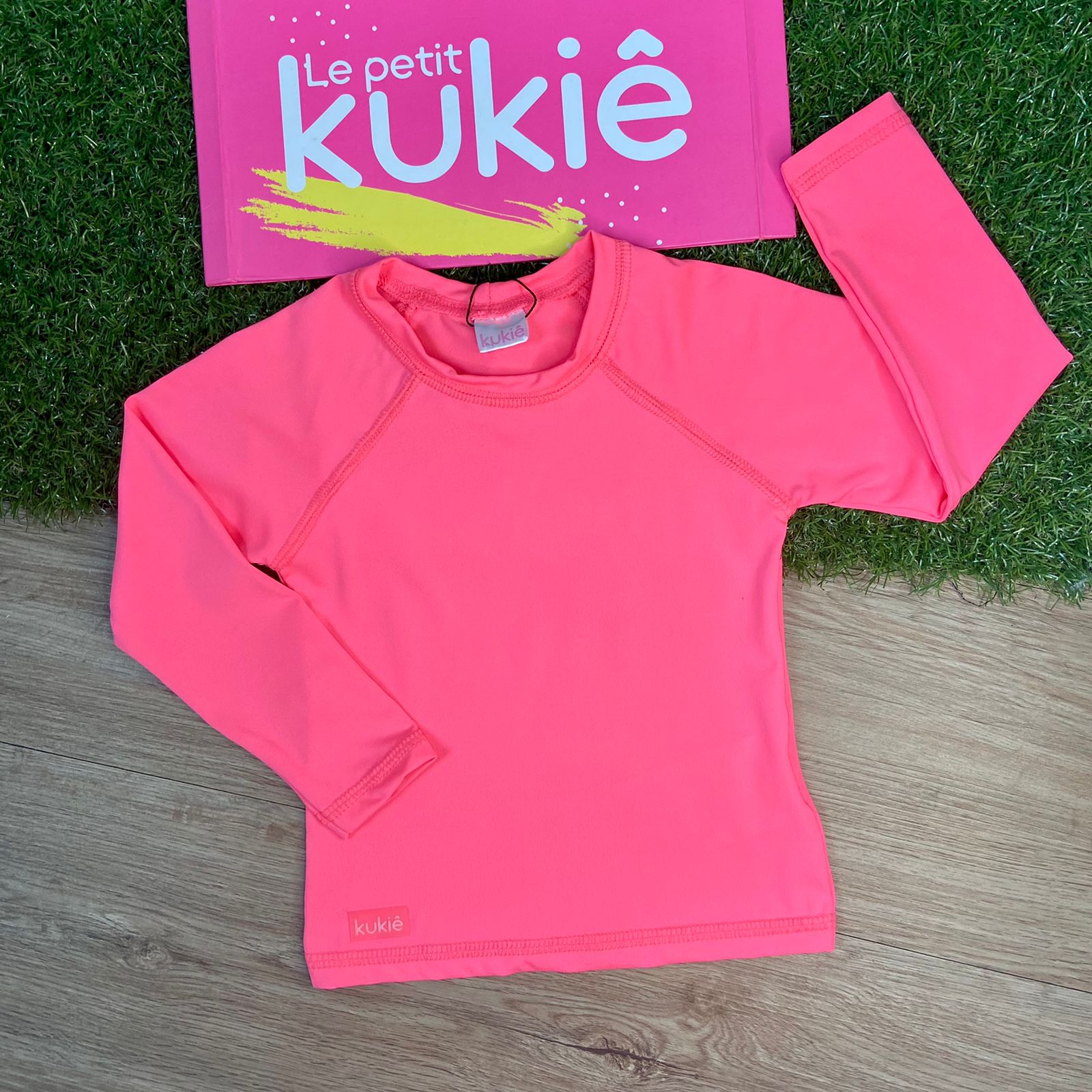 BLUSA KUKIE MANGA LONGA COM PROTECAO UV