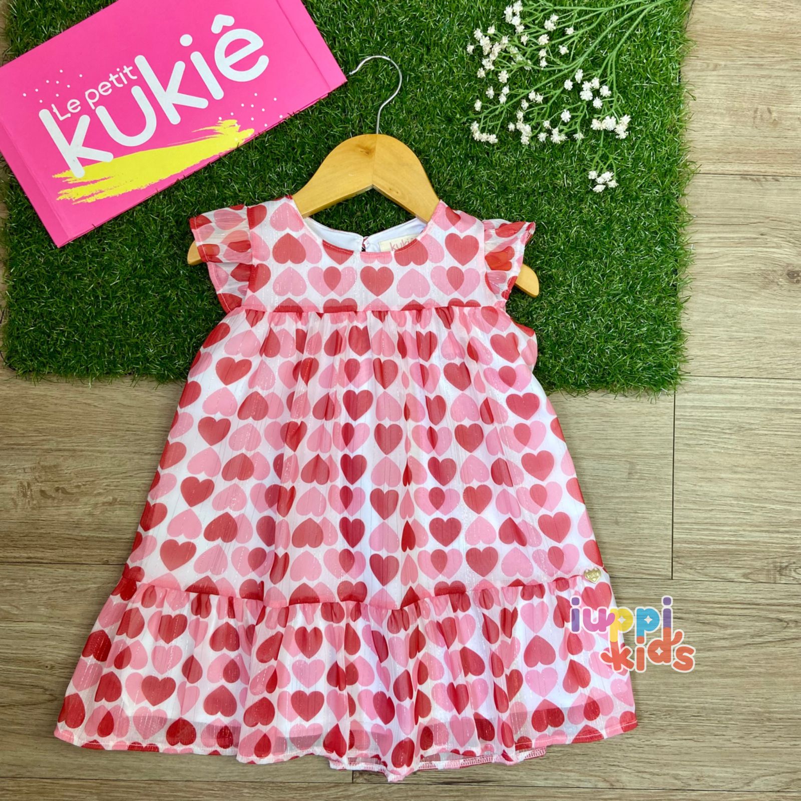 VESTIDO KUKIE PRINCESS VERMELHO