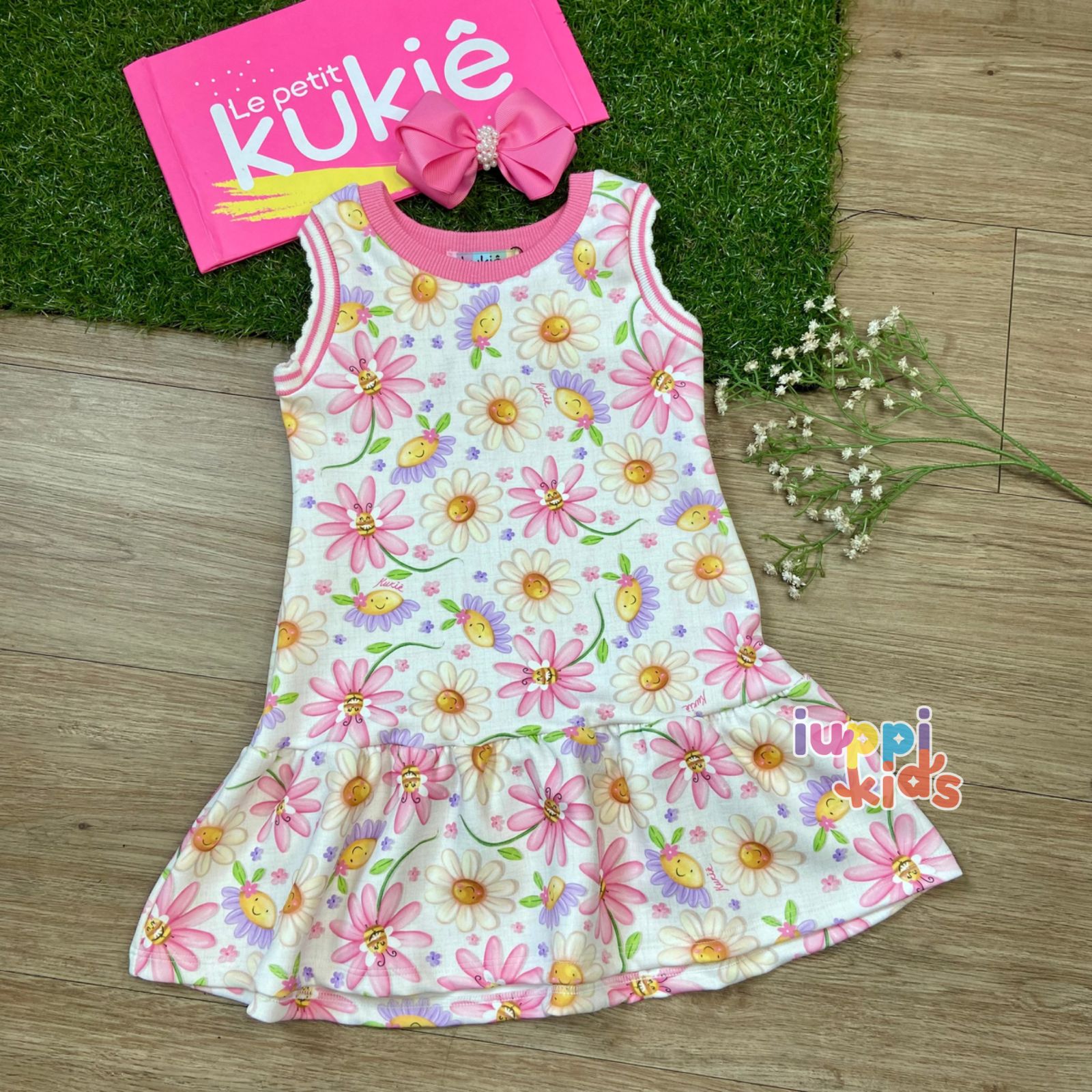 VESTIDO REGATA KUKIE FLORIDO