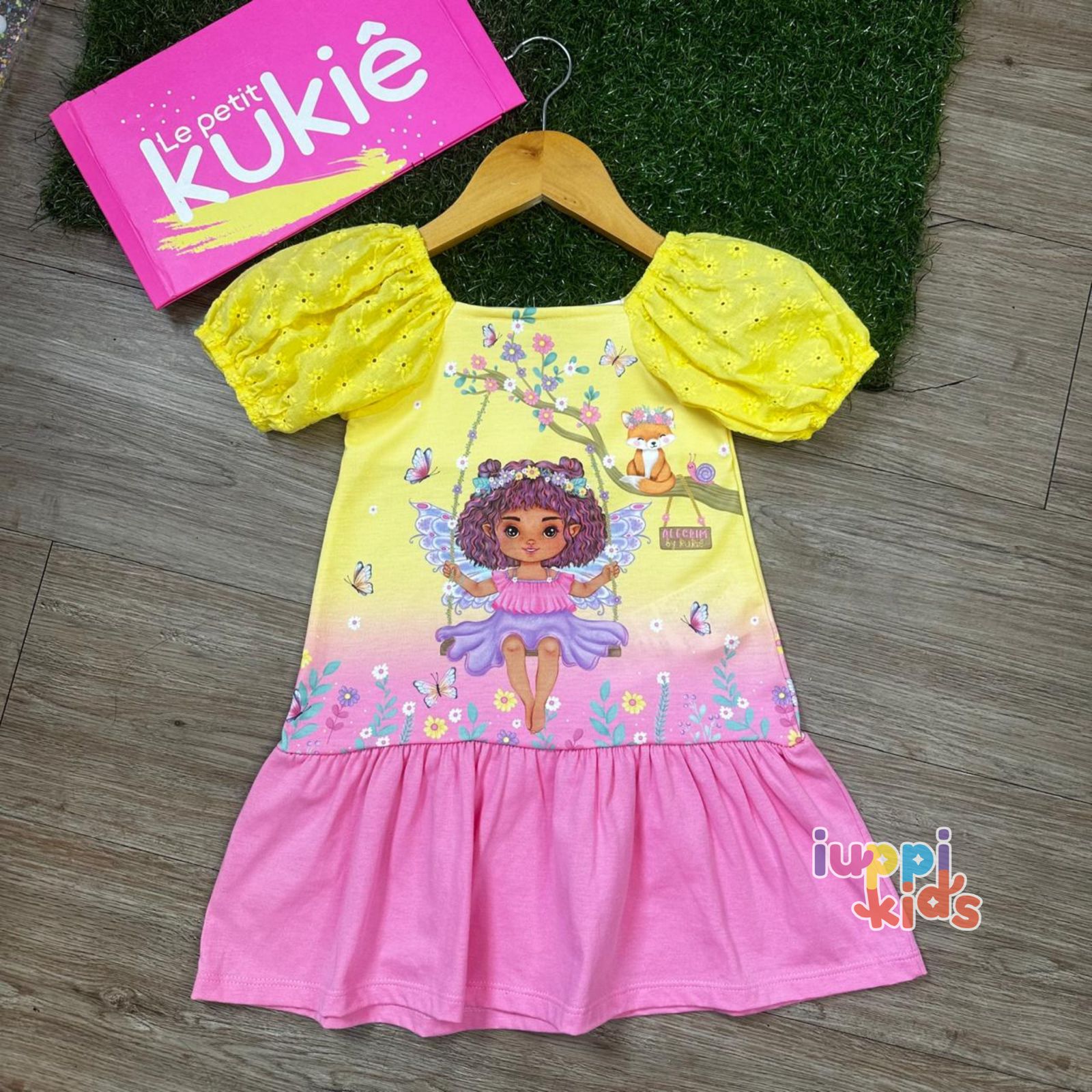 VESTIDO KUKIE ALECRIM FADA DO CAMPO