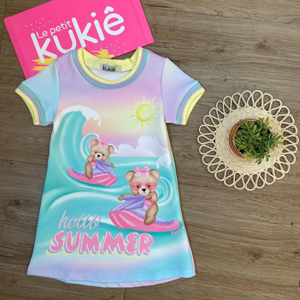 VESTIDO KUKIE AMIGAS URSINHAS 