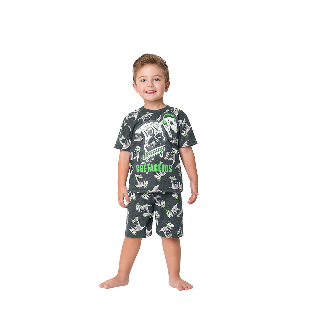 PIJAMA KYLY CRETACEOUS COM PROTEÇÃO ANTI- MOSQUITO, BRILHA NO ESCURO!