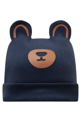 GORRO LUC.BOO URSO , AZUL MARINHO