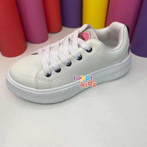 TENIS WORLD COLORS LPS FUN BRANCO