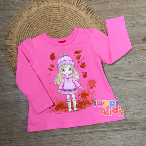 BLUSA MEIA ESTAÇAO KYLY OUTONO DAY ROSA SENSAÇÃO