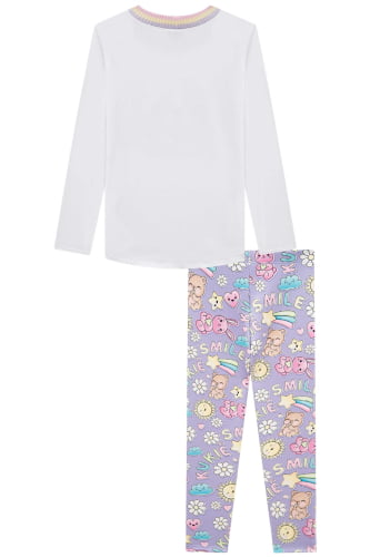 CONJUNTO KUKIE SMILE BLUSA E LEGGING