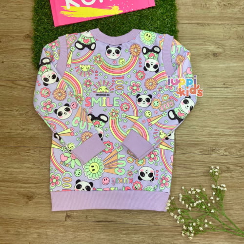 CONJUNTO KUKIE BLUSA E CALÇA URSO PANDA