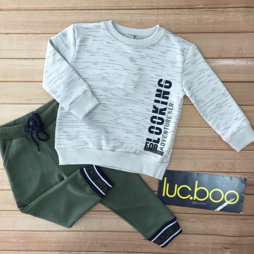 CONJUNTO LUC.BOO CALCA E BLUSA LOOKING