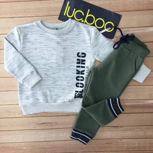 CONJUNTO LUC.BOO CALCA E BLUSA LOOKING