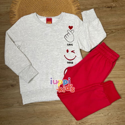 CONJUNTO MOLETOM KYLY LOVE YOURSELF 