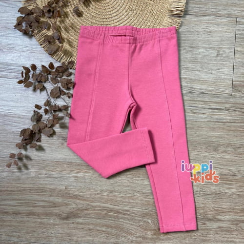 CALÇA LEGGING KYLY PELUCIADA, CARMIM