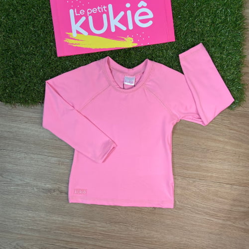 BLUSA KUKIE MANGA LONGA COM PROTECAO UV