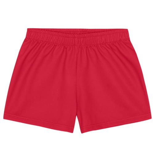 CONJUNTO KYLY BLUSA E SHORTS CORAÇOES, BRANCO/VERMELHO