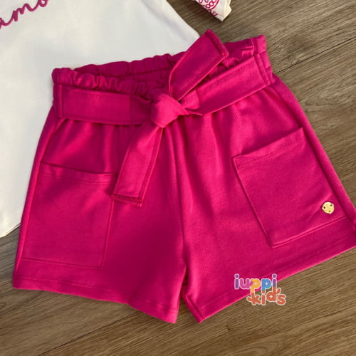 CONJUNTO MILON BLUSA E SHORTS LAMOUR