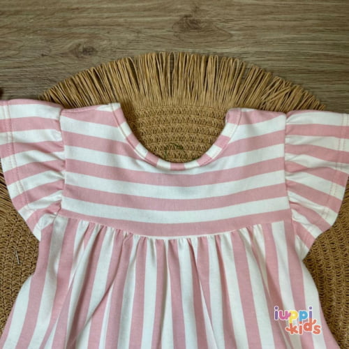 CONJUNTO MILON BLUSA E SHORTS ROSA SORBET MORANGO 