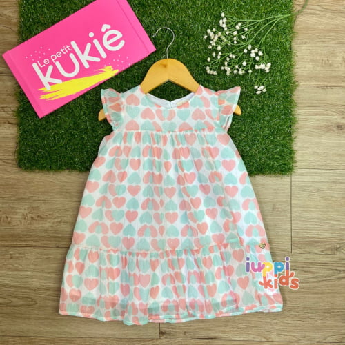 VESTIDO KUKIE PRINCESS BRILHO COLORIDO