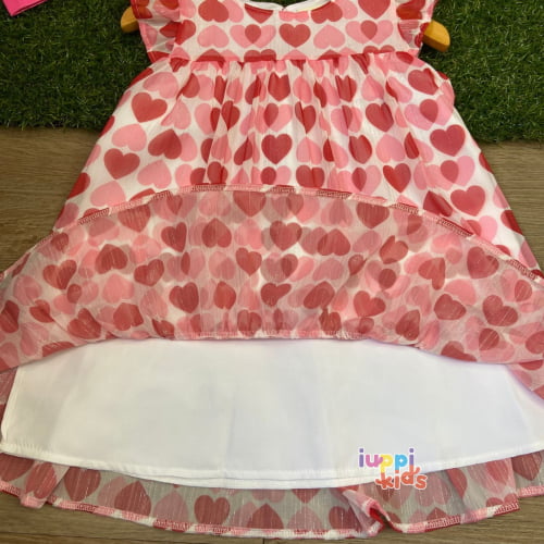 VESTIDO KUKIE PRINCESS VERMELHO