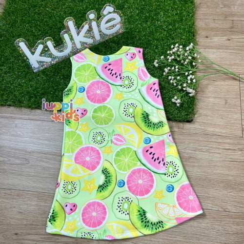 VESTIDO REGATA KUKIE FESTA DAS FRUTAS 