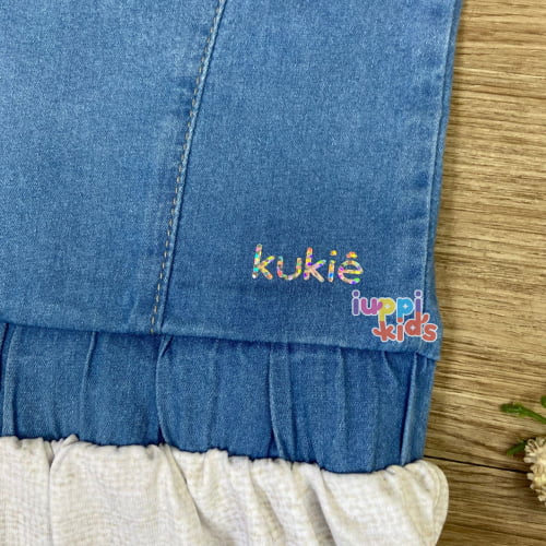 VESTIDO KUKIE ARCO-ÍRIS FRENTE UNICA 