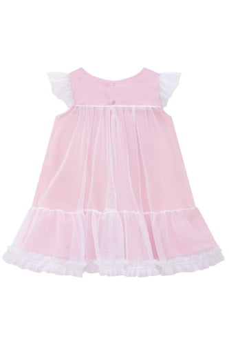 VESTIDO KUKIE CHARM EM TULE