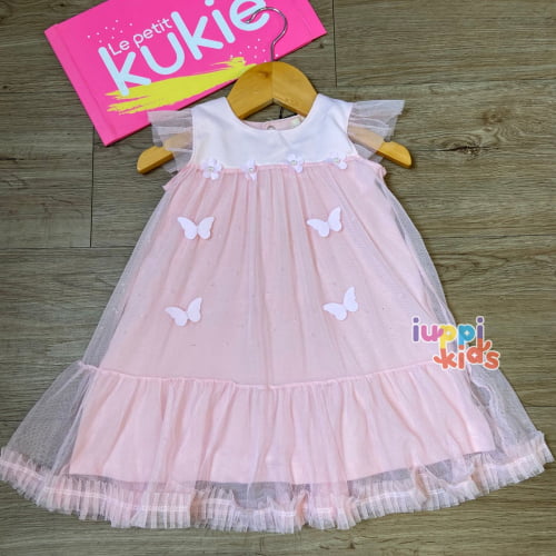 VESTIDO KUKIE CHARM EM TULE