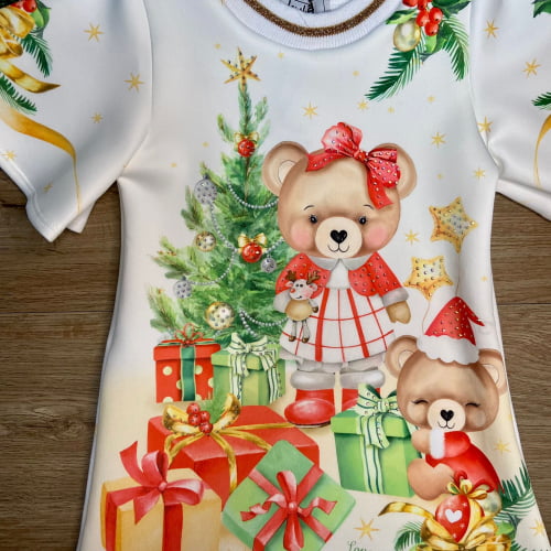 VESTIDO KUKIE URSINHA DE NATAL