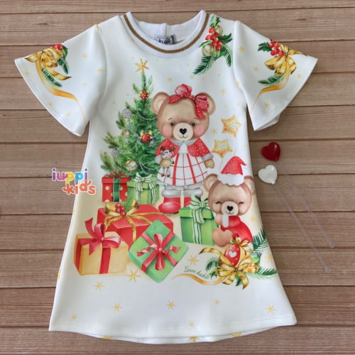 VESTIDO KUKIE URSINHA DE NATAL