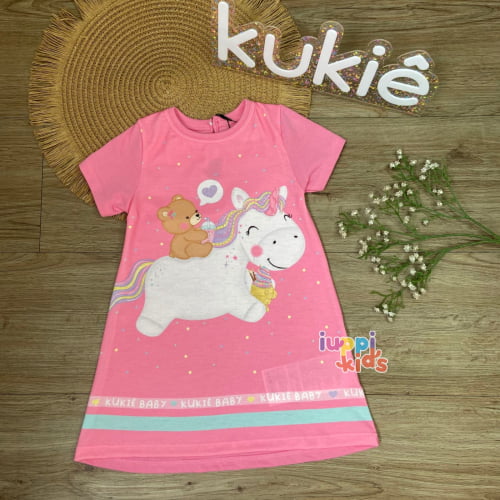 VESTIDO KUKIE UNICORNIO 