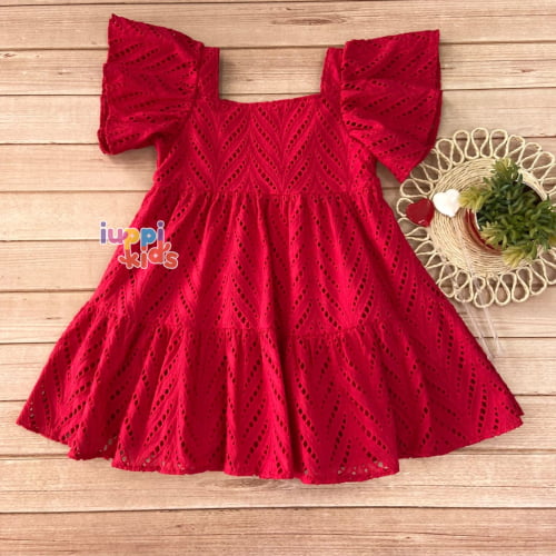 VESTIDO MILON VERMELHO LAISE