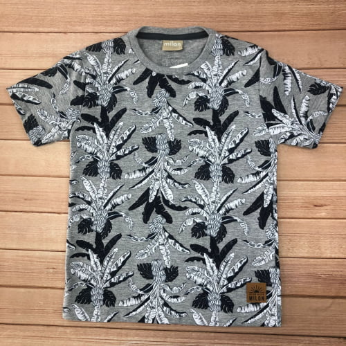 CAMISETA MASCULINA MILON FLORIDA MESCLA